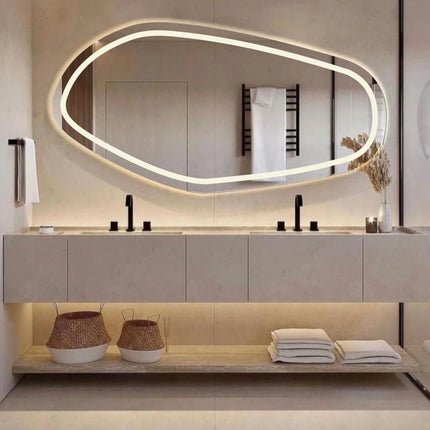 Arcel LED Irregular Mirror
