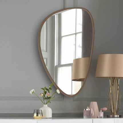 30x20 Inch Daliah Pebble Shaped Mirror