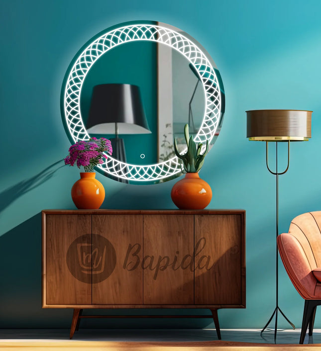 Cadence Round LED Mirror