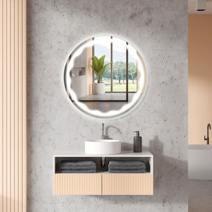 Alcott Round LED Mirror 2
