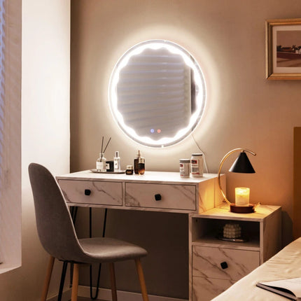 Alcott Round LED Mirror 5