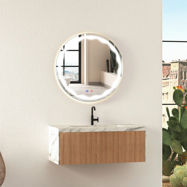 Alcott Round LED Mirror 6