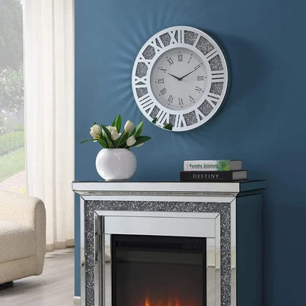 Alfi Round Crystal Diamond Clock