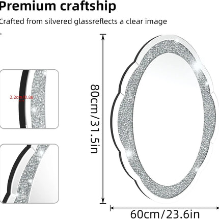 Allegra Crystal Mirror 6