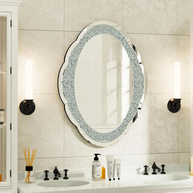 Allegra Crystal Mirror