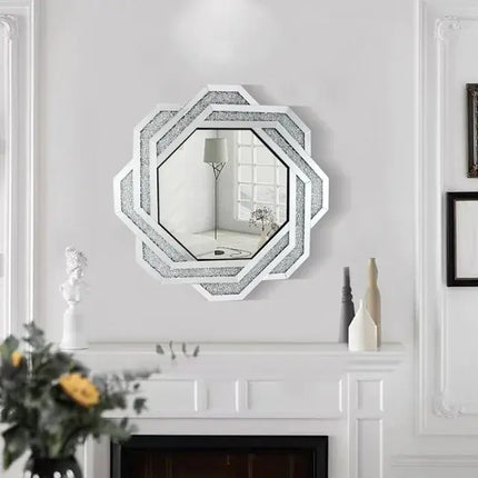 Alyasha Round Crystal Mirror 4