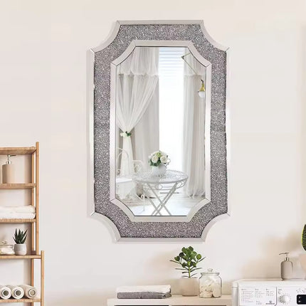 Amelia Crystal Rectangle Shape Mirror 3