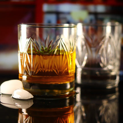 BaPiDa Hand-Cut Whiskey Glass