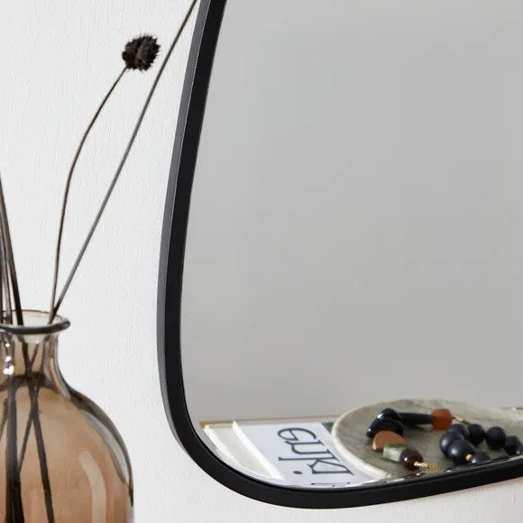 Black uneven mirror 2