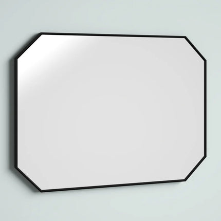 Bouchard Octagon Wood Wall Mirror