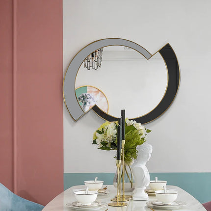 Caney Rectangle Wood Wall Mirror 2