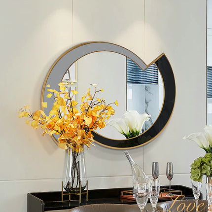 Caney Rectangle Wood Wall Mirror 4