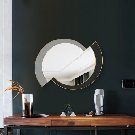 Caney Rectangle Wood Wall Mirror 6