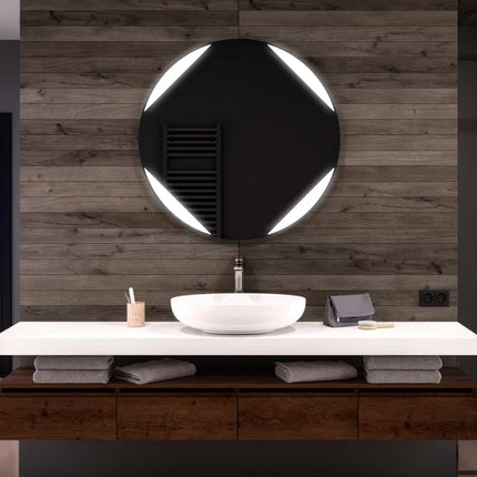 Capshaw Round LED Mirror