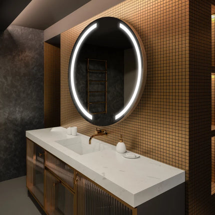 Carminda Round LED Mirror 2