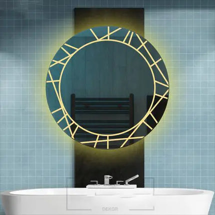 Coston Round LED Mirror 4