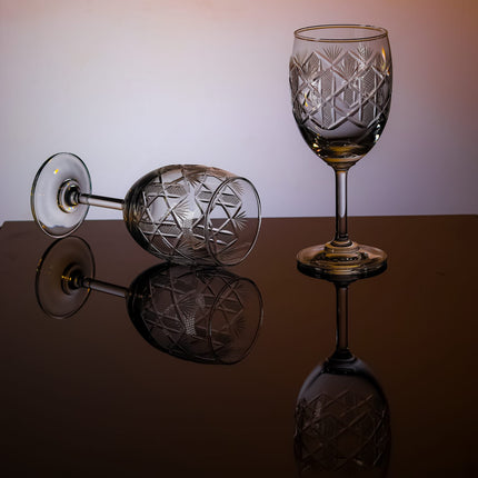 Crystal Design Wine Glass 3