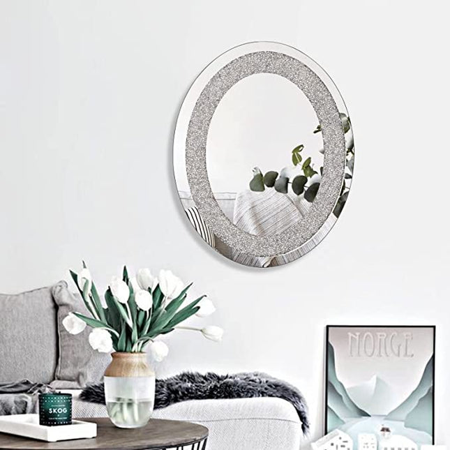 Cosentino Oval Crystal Mirror