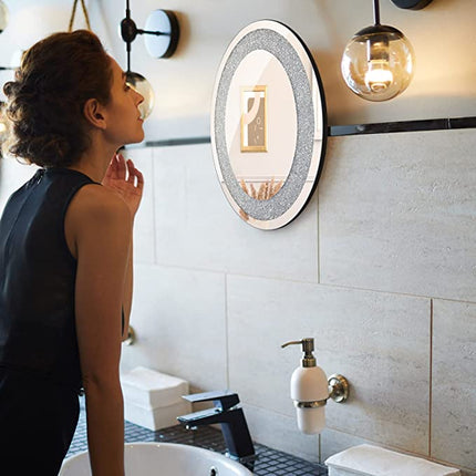 Crystal Oval Mirror 6