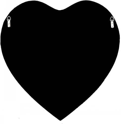 Crystal Wall Venetian Heart Design Hanging Decorative Mirror 5