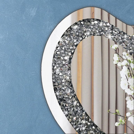 Crystal Wall Venetian Heart Design Mirror 2