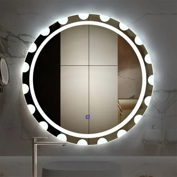 Darya Round LED Mirror
