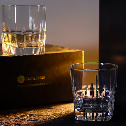Diamond Cut whiskey glass 4