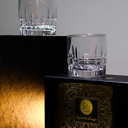 Diamond Cut whiskey glass 5