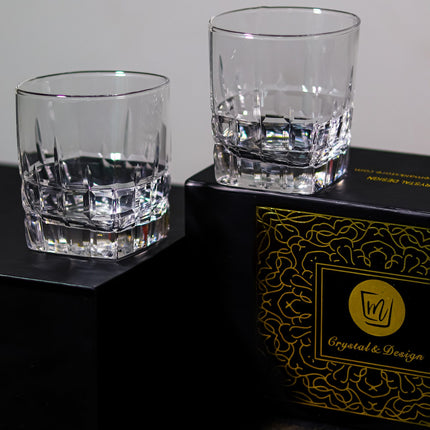Diamond Cut whiskey glass 6