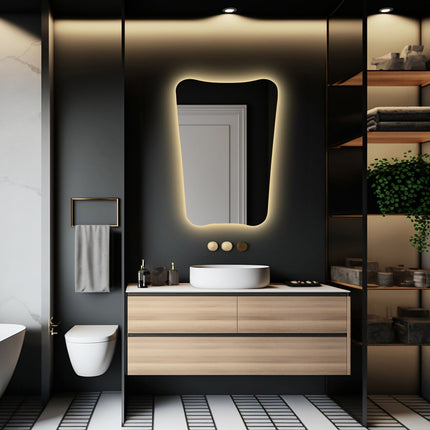 Dilya Irregular LED Mirror 2