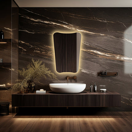 Dilya Irregular LED Mirror 4