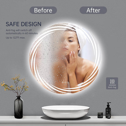 Erio Round LED Mirror 3