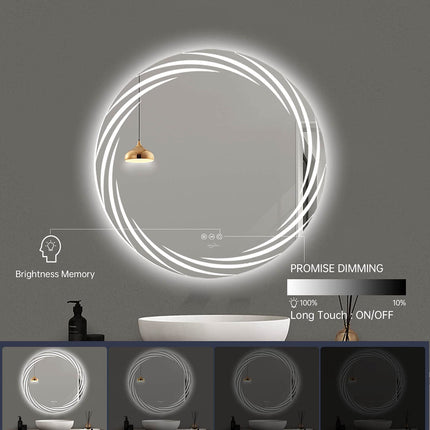 Erio Round LED Mirror 5