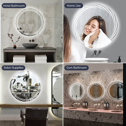 Erio Round LED Mirror 6
