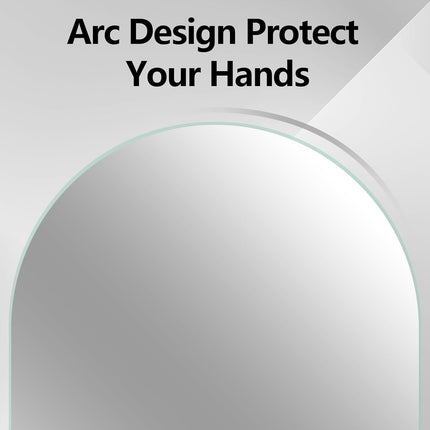 Glenis Frameless Capsule Bevel Mirror 2