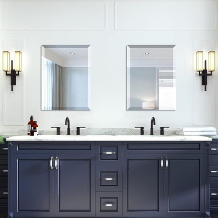 Glenis Frameless Rectangle Bevel Mirror 3