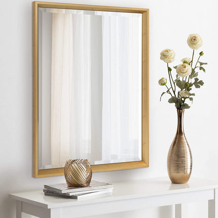 24 x 18 Inch Wood Framed Rectangle Mirror