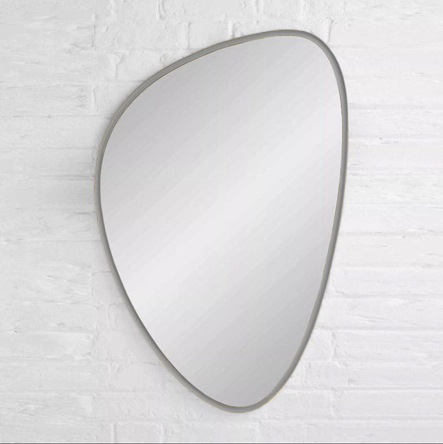 30x20 Inch Daliah Pebble Shaped Mirror