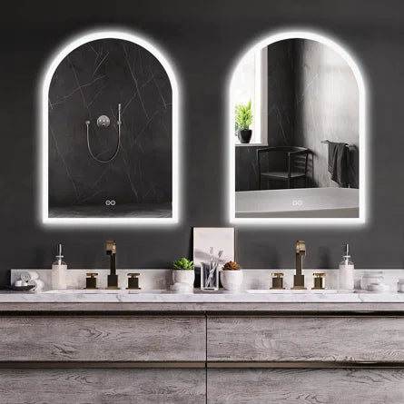 Kolby Frosted Edge Arch LED Mirror 2