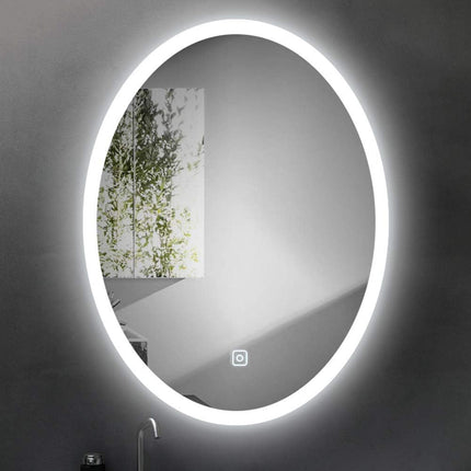 Kolby Frosted Edge Oval LED Mirror 5
