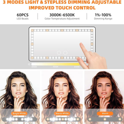 LED Vanity Mirror for Car Interior 3