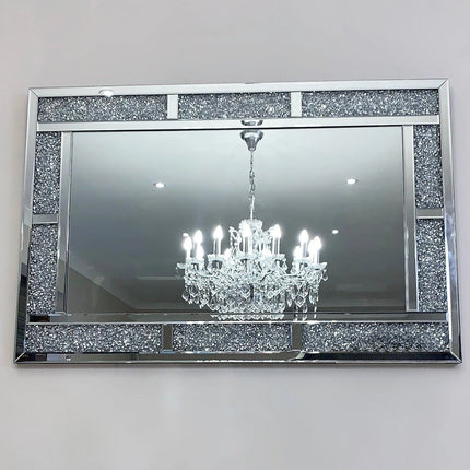 Amelia Crystal Rectangle Shape Mirror