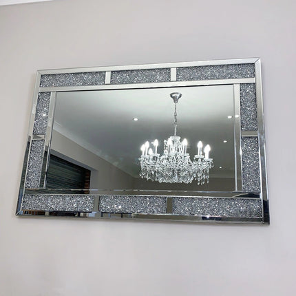 Laffey Crystal Rectangle Mirror