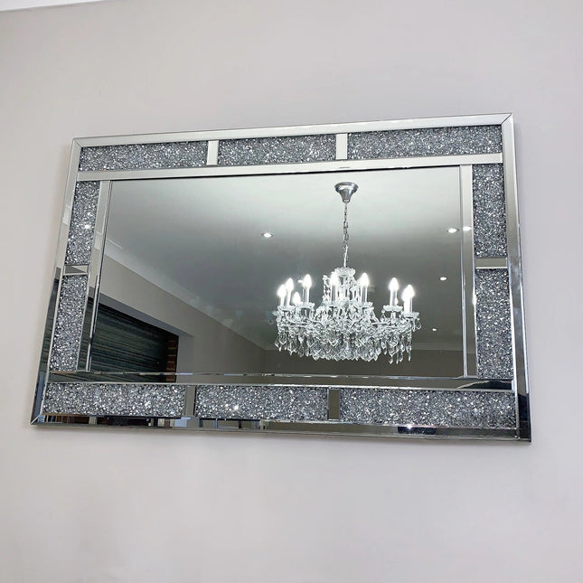 Laffey Crystal Rectangle Mirror