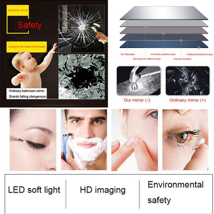 Liana Rectangle LED Mirror 2