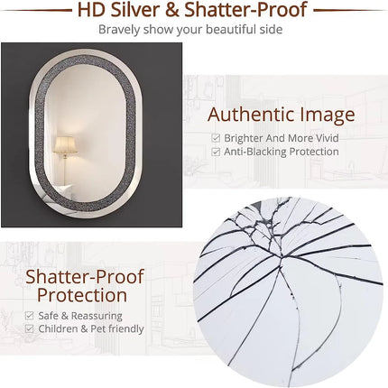 Lucent Capsule Crystal Mirror 6