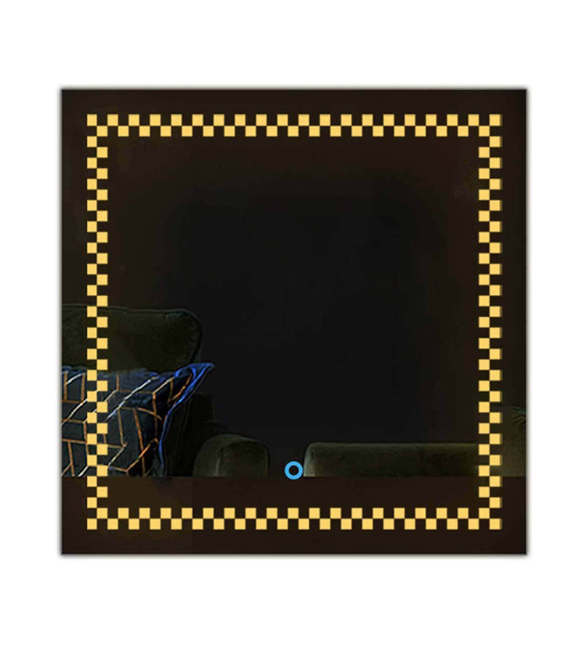 Lyra square LED mirror 2