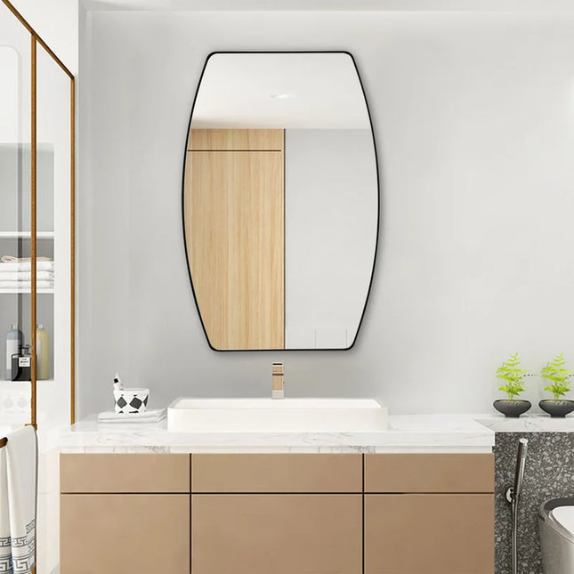 Maben Wood Wall Mirror