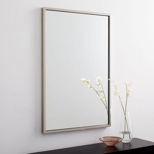 30 x 20 Inch Large Wood Framed Rectangle Mirror