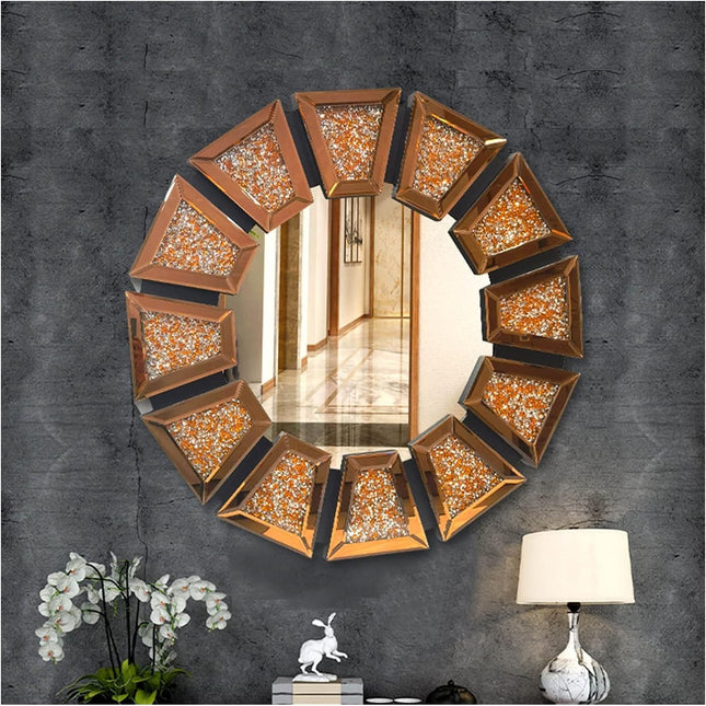 Freelon Crystal Accent Mirror